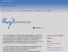 Tablet Screenshot of lire-en-psychanalyse.be